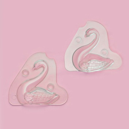 Mold "Swan", 13 × 4.7 × 14.5 cm, the color is transparent-4