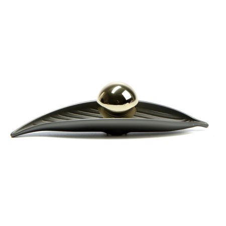 Handle button Cappio RK134 furniture, graphite-golden color-2