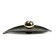 Handle button Cappio RK134 furniture, graphite-golden color