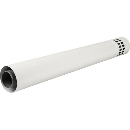 BAXI chimney element, coaxial pipe, d = 80/125 mm, l = 1000 mm, with tip, NT-1