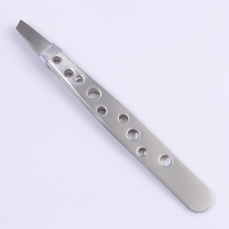Pinzet beast, wide, 9.5 cm, silver color-3