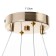 Jerrysto lamp LED 86W gold 90x29.5x9-100 cm Bayerlux
