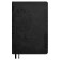 Dated 2025 diary, Escalada, A4, 120 sheets, soft cover, artificial leather, foil embossing, liesse, block 70 g/m2, black