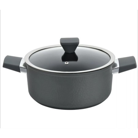 Lenardi pan, with a lid, aluminum, 4 l, d = 24 cm