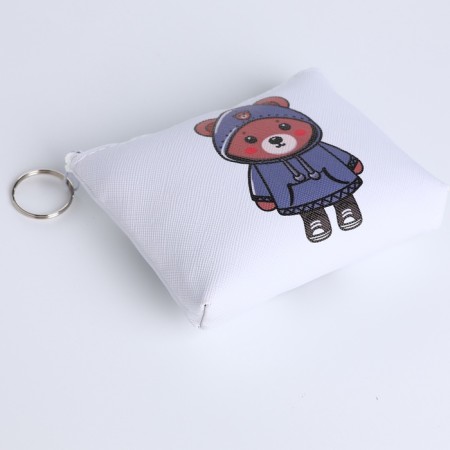 Monetnik's wallet with a zipper, color mix-3