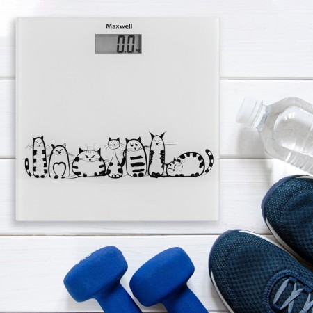Floor Libra Maxwell MW-2675, electronic, up to 150 kg, 1xCR2032 (included)