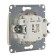 Glossa switch Sche GSL000451, 10 A, 2 keys, hidden, titanium color