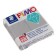 Plastic - polymer clay, 57 g, Effect Metallic, silver metallic