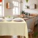 Tablecloth, size 140x240, beige color