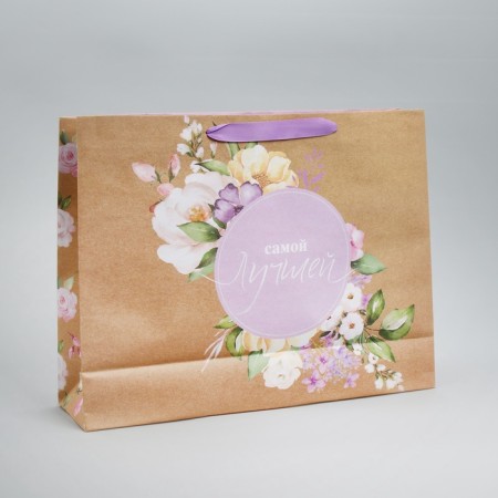 Package Gift Craft horizontal, packaging, “the best”, l 40 x 31 x 11.5 cm-4