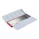 Penal for watercolors Metal gamma, 21 cuvette red 20102105