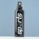 Water bottle, 700 ml, "Master K", on carbine, 25 x 6.8 cm, black