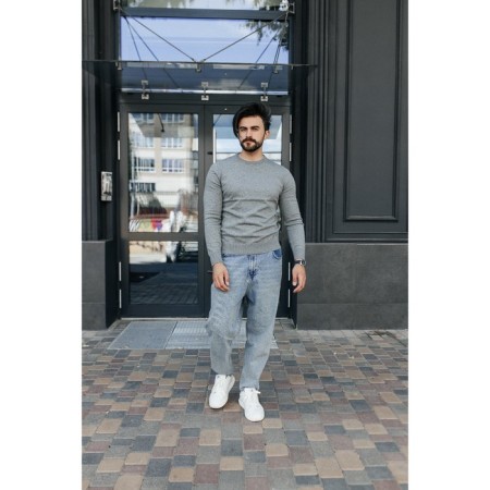 Jumper male ise, size 54, color gray color-3