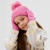 COMPLE CHART and gloves KAFTAN R.52-54 Pink