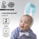 Carnival set "Bunny", rim - ears, tail, thermonacleka, butterfly