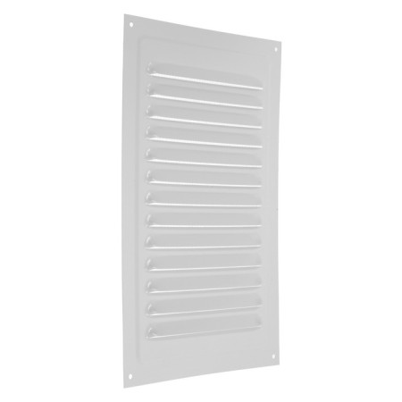 Ventilation grate Zein Lux RM2030s, 200 x 300 mm, with a grid, metal, gray-4