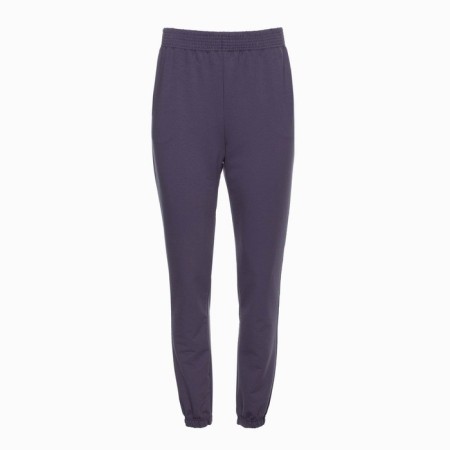 Women's trousers, Blue melange color, size 46-4