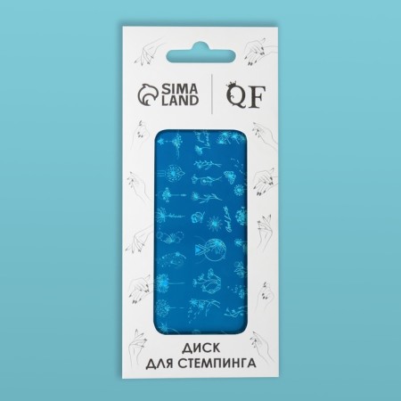 Stamping disk Metal "dandelion", 12 × 6 cm-2