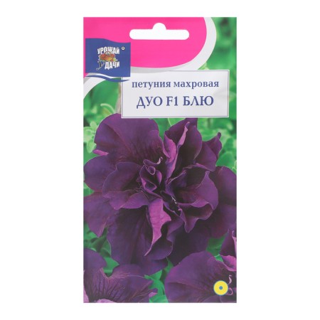 Flowers of Petunia "Duo Blue", F1, 10pcs