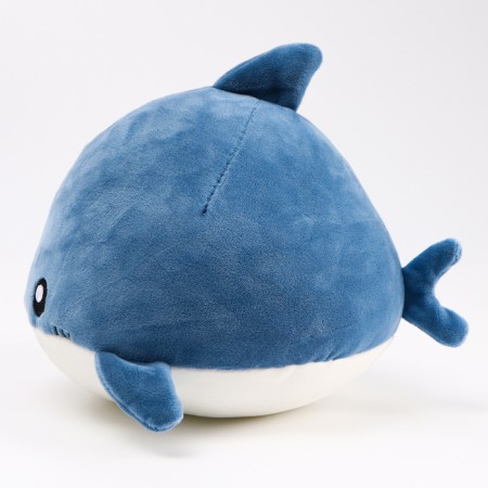 Soft toy "Shark", 19 cm, blue color-2