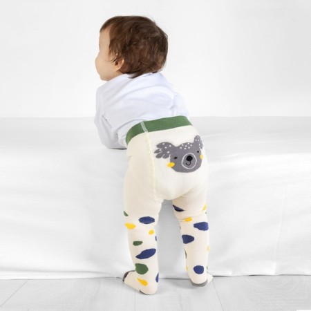 Children's tights, height 86-92 cm, milk color-1