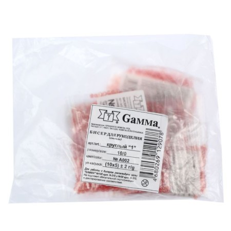 Czech Republic "Gamma" Round 1 "10/0 5g (a002 pink)-2