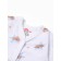 Body baby with long sleeve "Dream", Milk/Blue color, height 62