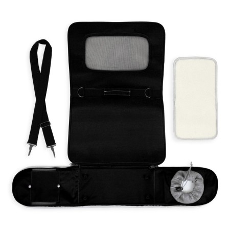 Bag-carrier with a window for a muzzle, 42 x 21 x 25 cm, black-13