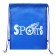 A bag for shoes 420 x 340 mm, calligrata Sport 1, (soft polyester, density 210d), blue mix