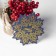 LED figure "Christmas tree in the snow", 10 × 19 × 5 cm, plastic, batteries CR2032x2, glow of white