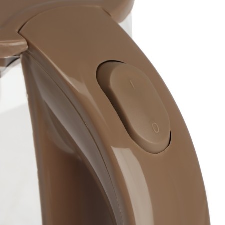 Electric Dobrynya kettle DO-1254B, glass, 1.8 l, 1800 watts, beige-2