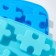 Baking uniform “Puzzles”, silicone, 17.6 × 18 cm, 7 cells, color mix
