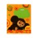 Notebook 12 sheets in the lineup of the multi-gun "Cheburashka", cover coated cardboard, block offset, 70 g/m2