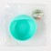 Baby plate, on the suction cup 300 ml., Baby I, 12x8x5, turquoise