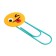 The bookmark is large, 11 cm, "Smile winks", mix