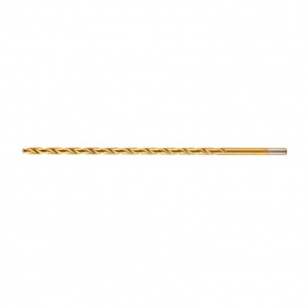 Spiral drill on metal Matrix, 8x300 mm, HSS, nitridetan coating