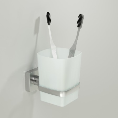 Cup holder Rhin K-8728, silver