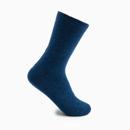 Women's socks "Super fine", blue color, size 35-37