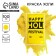 Holi paint, yellow color, 100 g