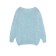 Female jumper from voluminous yarn CONTE Elegant, size XS, Pastel Blue color
