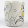 Painting mugs with paints (partial filling) "Dreams of Dragon"