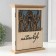 Keywater tree 6 hooks "Mushrooms" beige-blue 6.2x19.5x25.2 cm