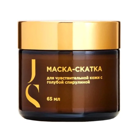 Mask-slot for sensitive skin with blue spirulina, 65ml