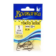 Крючки "Волжанка" Tokyo Sode № 1, 10 шт
