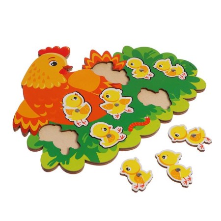 Fishing "Easter: chicken with chickens"-1