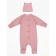 Children's overalls with a fascion cap, height 86 cm, pink color