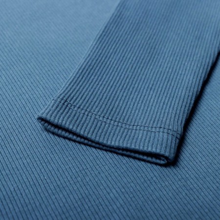 Kit for children (longshit, pants), dark blue color, height 92 cm-2