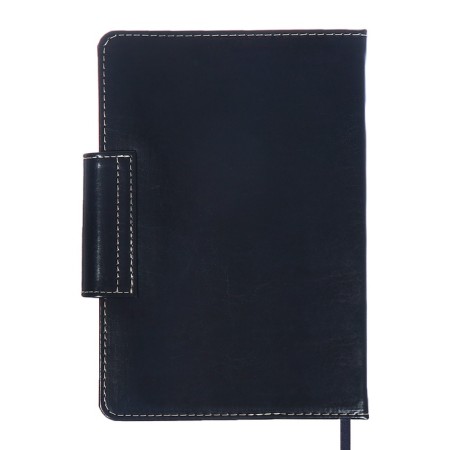 Dated diary 2024 A5 176 sheets, Devente.norwich, hard cover with artificial leather foam, lies, cream block 70 g/m2, blue-16