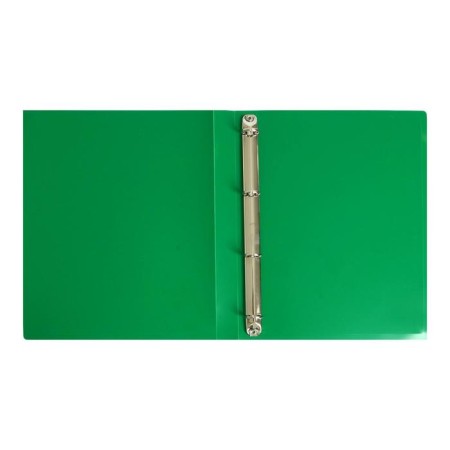 Folder on 4 rings A4, Calligrata, 25 mm, 500 μm, green-1
