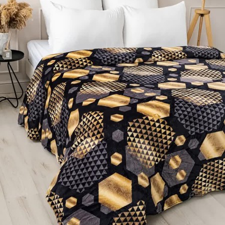Pacific Palin Gold Glamur 150x200cm, Aerosoft 190g/m, PE 100%-1